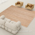 Large size natural jute hand woven handmade carpet